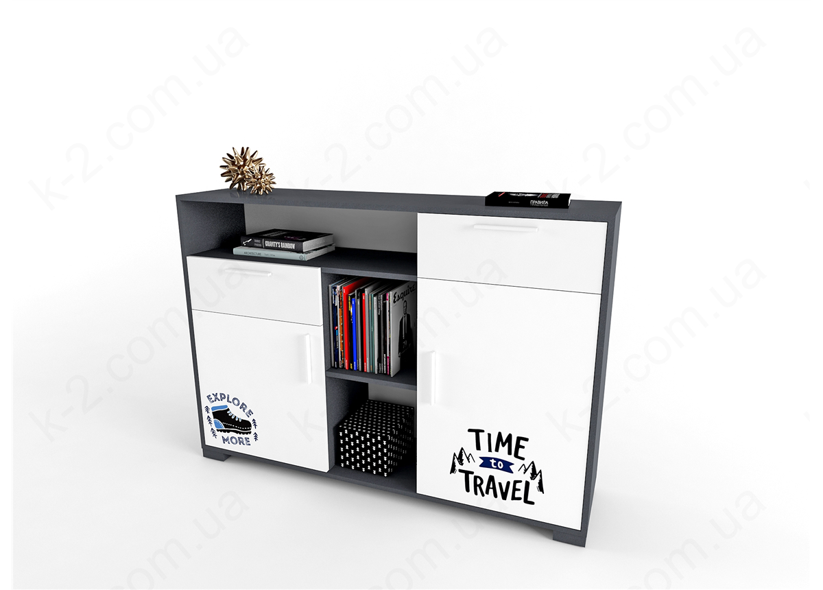 1 Стеллаж низкий 150 серия Voyage К-2 элит