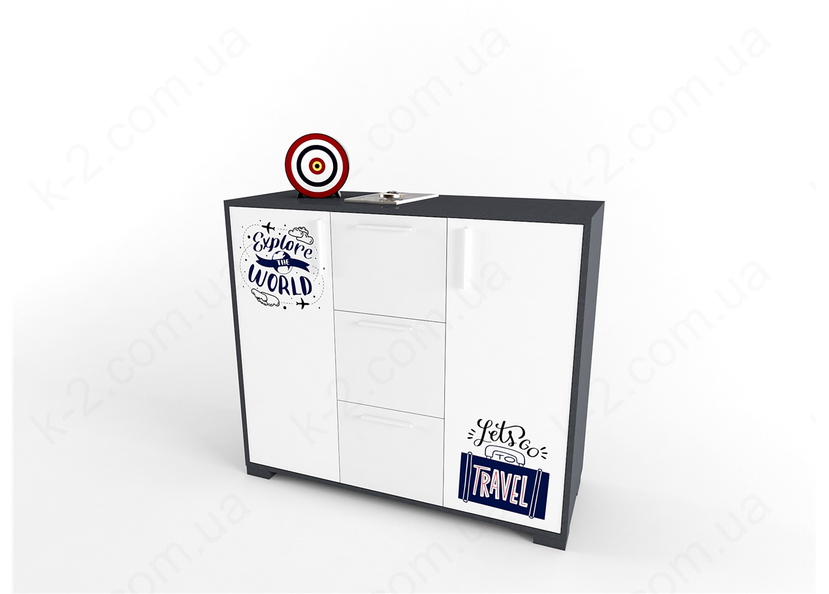 7 Комод 120 серия Voyage К-2 люкс