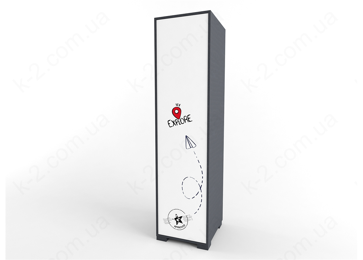 14 Шкаф однодверный 50 серия Voyage К-2 люкс