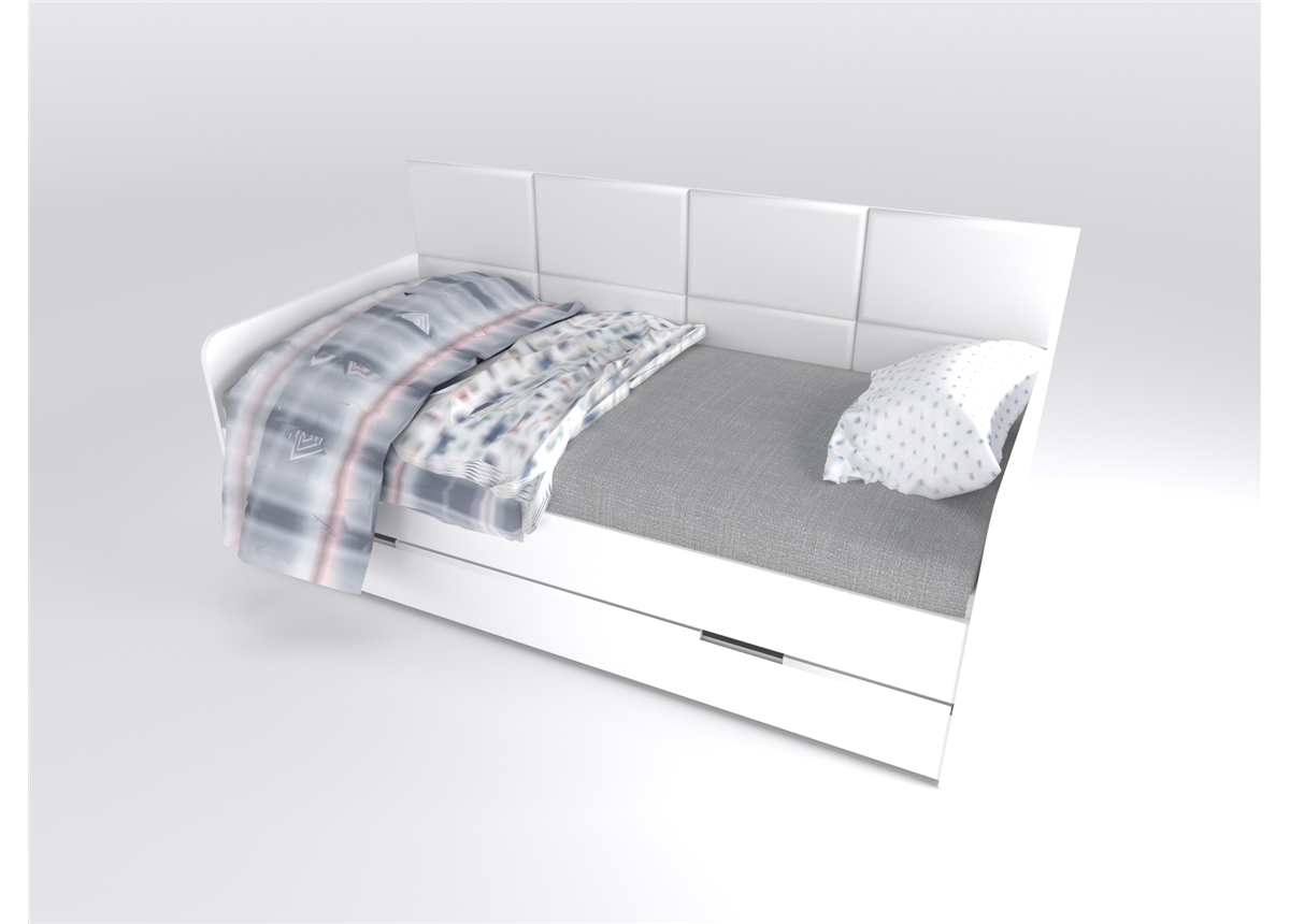 30 Диван с мягкой спинкой 90х200 К-2 стандарт