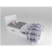 15 Кровать с мягким изголовьем 120х200 К-2 стандарт