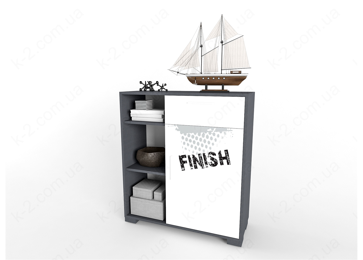 2 Стеллаж низкий 100 серия Xracer К-2 стандарт