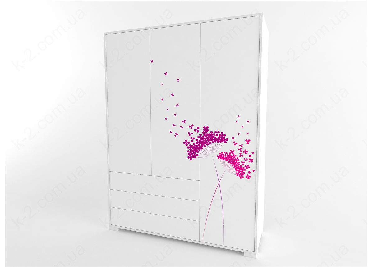 13 Шкаф трехдверный 150 серия Wind К-2 элит