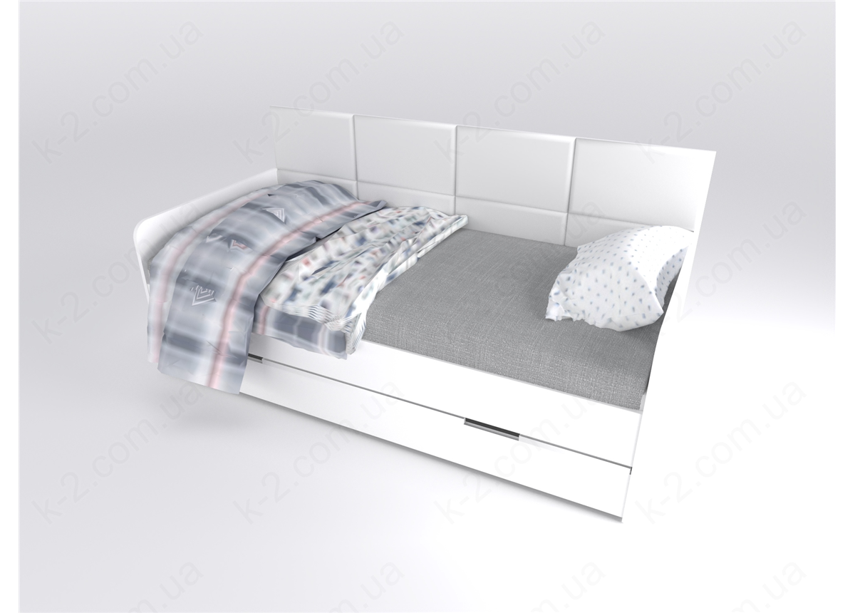 30 Диван с мягкой спинкой 90х200 К-2 элит