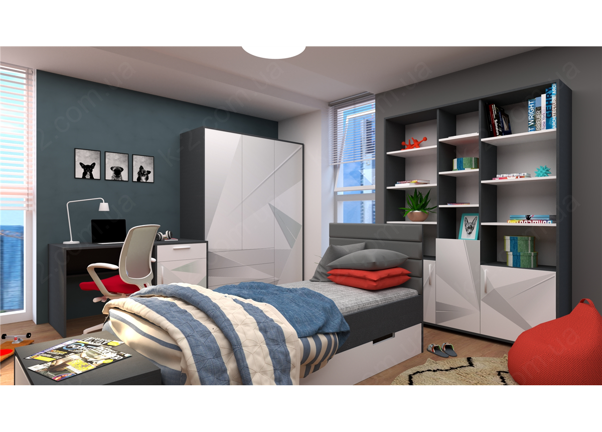 Детская комната Triangle Grey K-2 стандарт