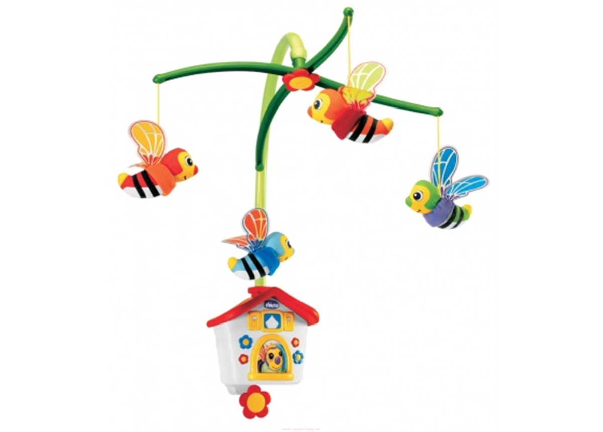 Распродажа Игрушка на кроватку механическая "Пчелиный домик" Chicco