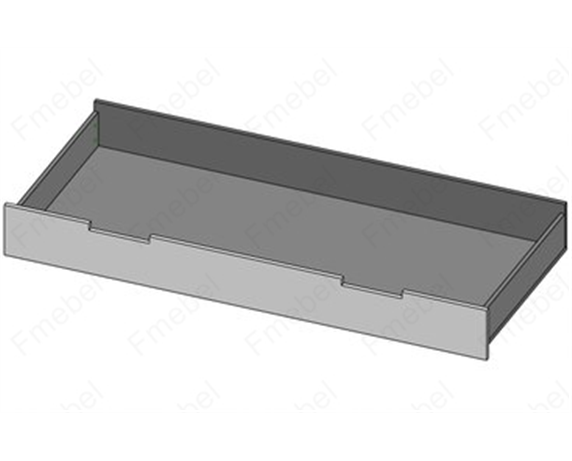 Ящик под диван 90*200 (второе спальное место) (схема)  Fmebel стандарт