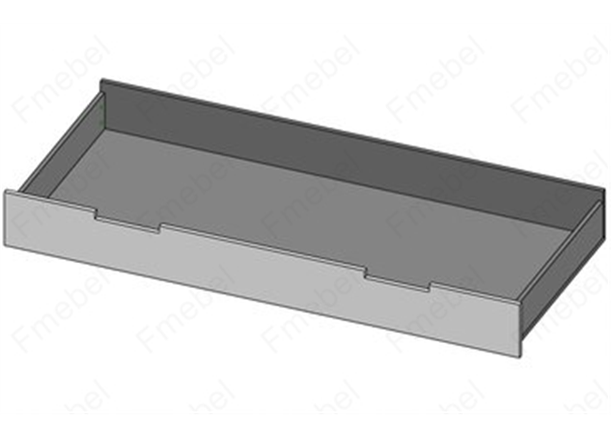 Ящик под диван 90*200 (второе спальное место) (схема)  Fmebel стандарт