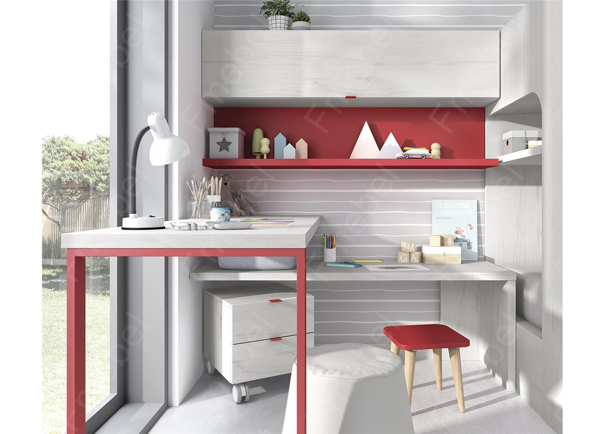 Полка комбинированная свободной длины (схема) Fmebel стандарт