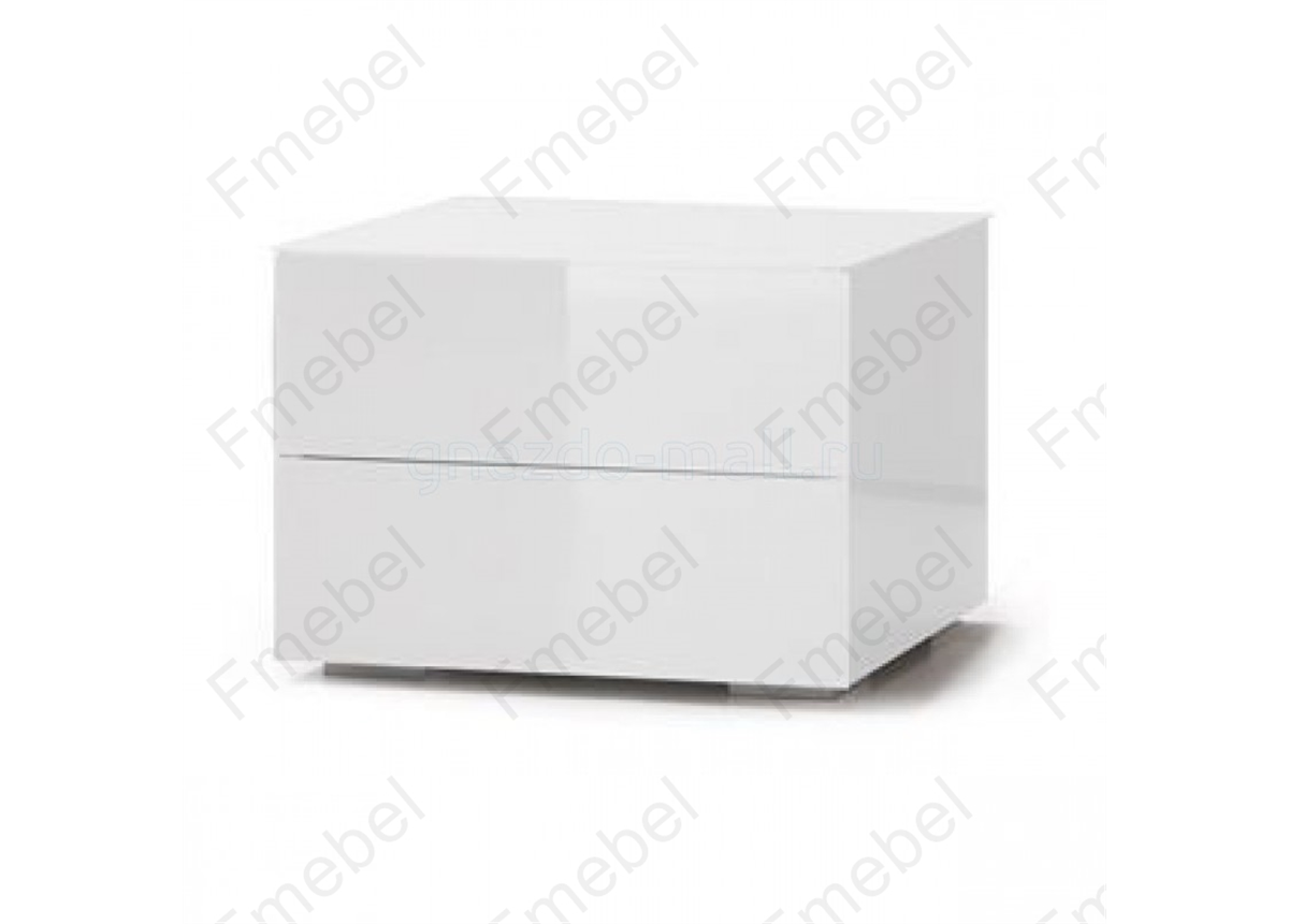 Тумба навесная с двумя ящиками (схема) Fmebel стандарт