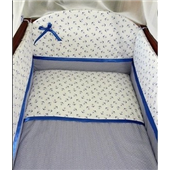 Распродажа ДБ061 Комплект постельного белья Медисон синие якоря
