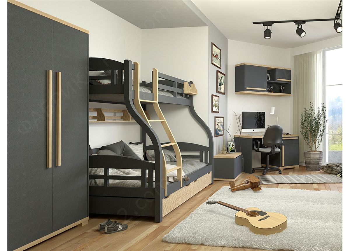 Детская комната Nature Anthracite К-2 стандарт