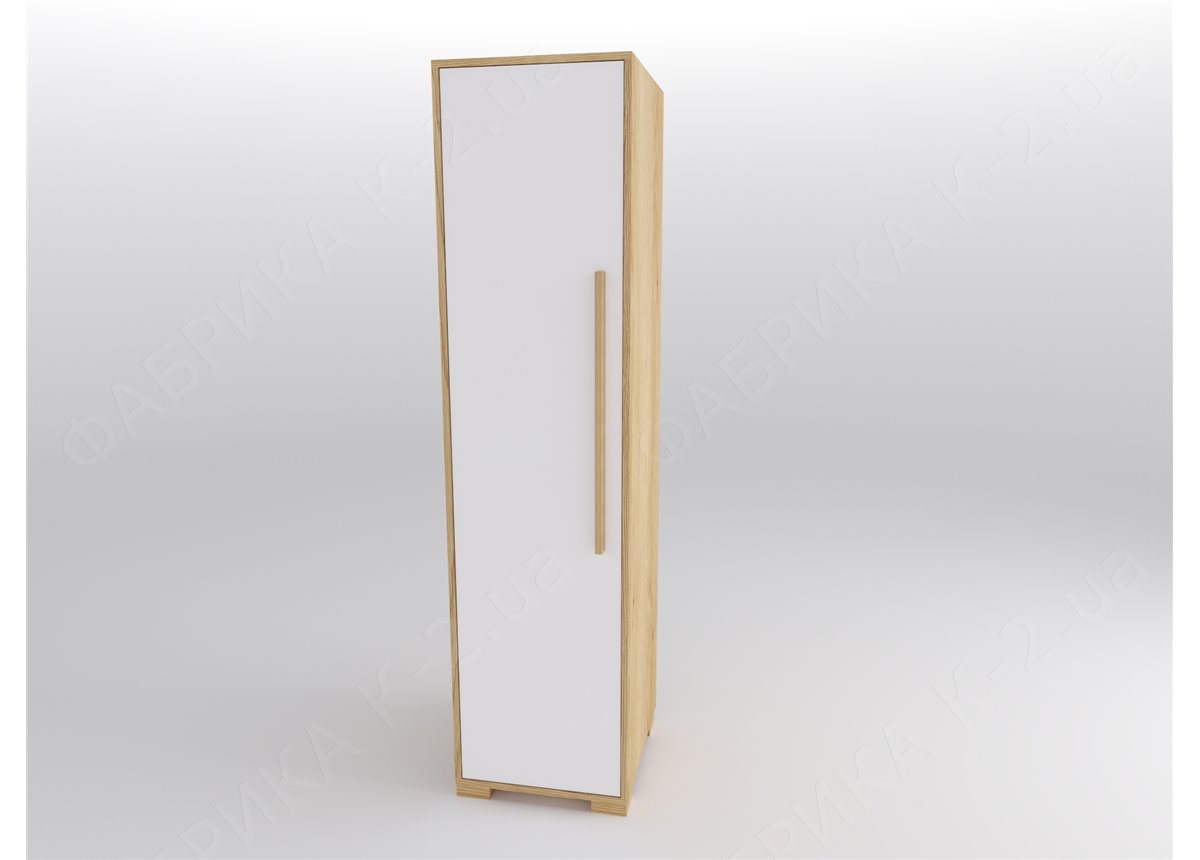 14 Шкаф однодверный 50 серия Nature White К-2 стандарт