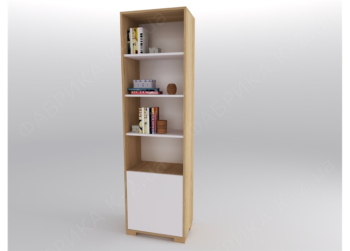 8 Стеллаж высокий 60 серия Nature White К-2 стандарт