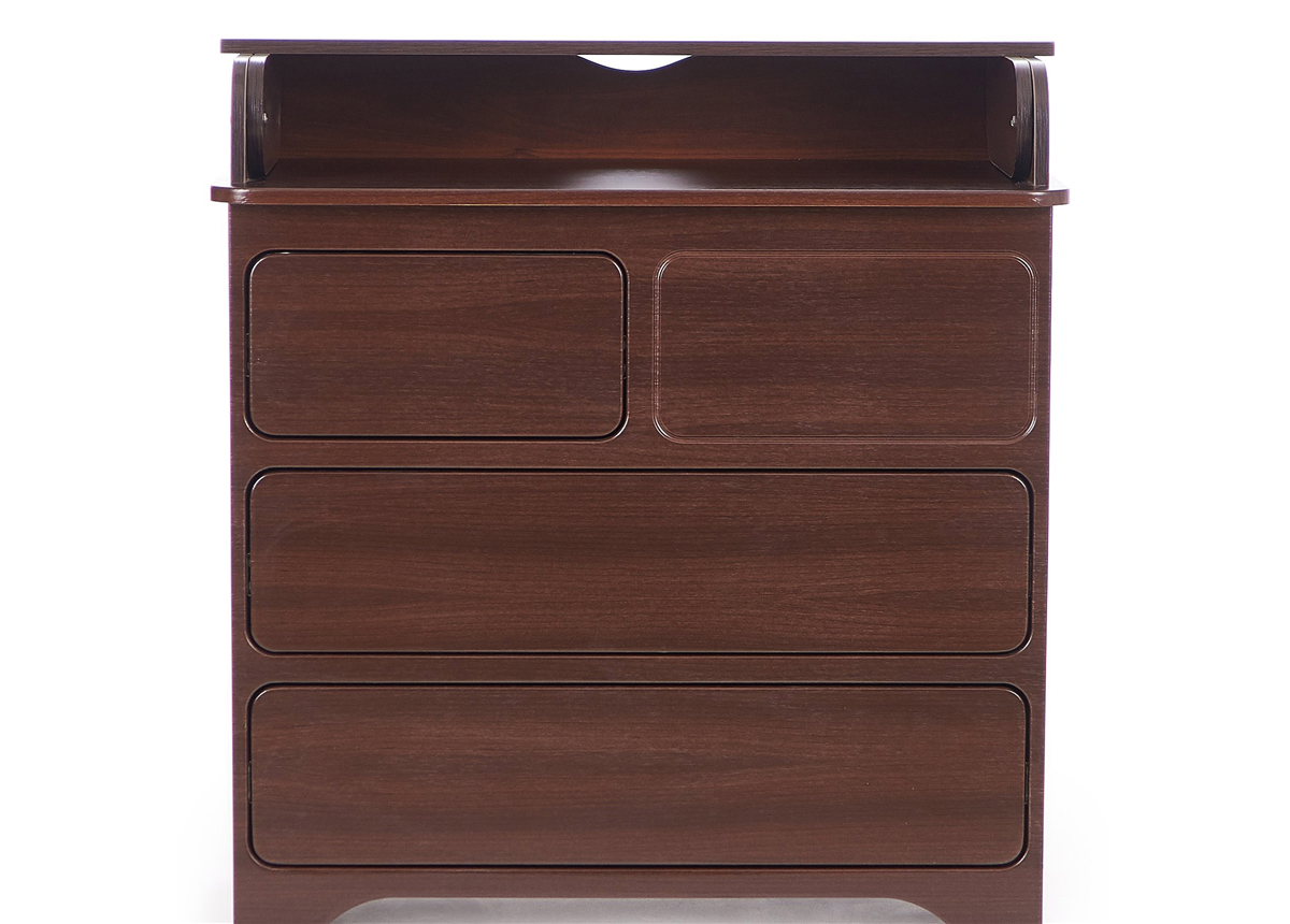 Распродажа Комод-пеленатор Touch-Latch Стационарный пеленатор Верес 90 см орех