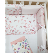 Комплект Baby Design Бабочки розовый (7 предметов) Маленькая Соня