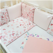 Распродажа Комплект Baby Design Бабочки розовый (7 предметов) Маленькая Соня