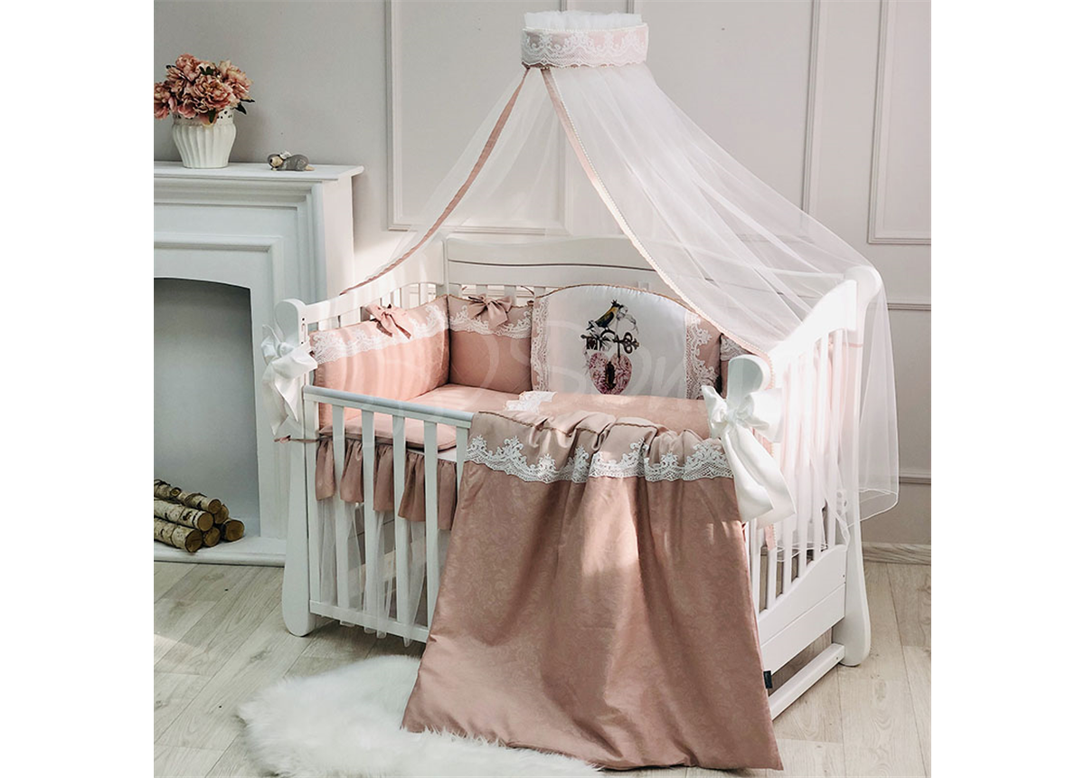 Распродажа Комплект Kolibri пудра (7 предметов) Маленькая Соня