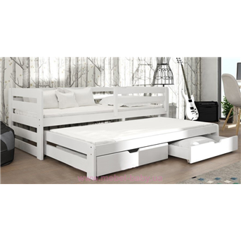 Распродажа Кровать-диванчик с дополнительным спальным местом Летти Мистер Мебл 80x190 белый