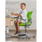 Детское кресло Mio-2 KZ (арт. Y-408 KZ) Evo-kids зеленый