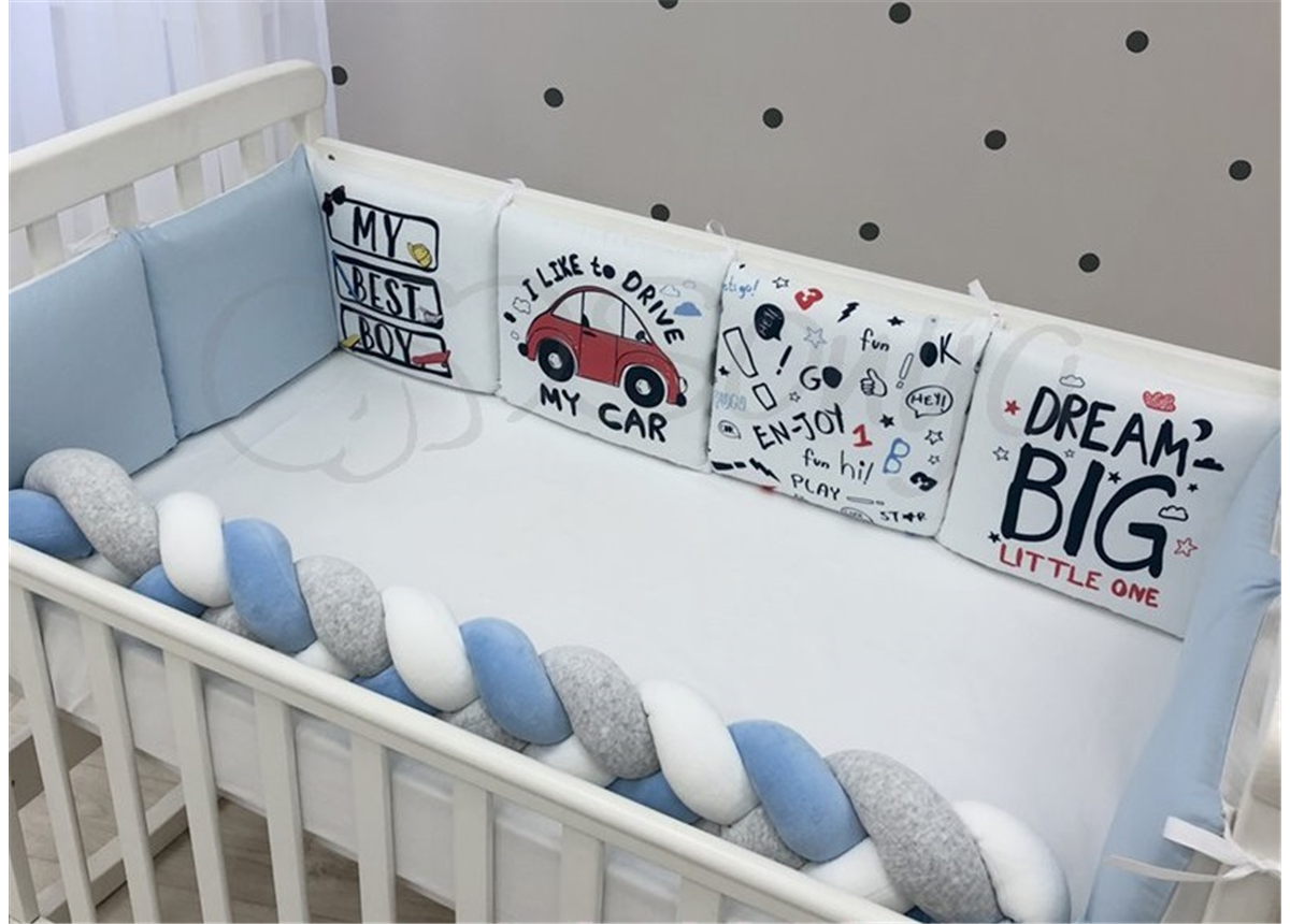 Распродажа Комплект Art Design Машинки (6 предметов) Маленькая Соня голубой