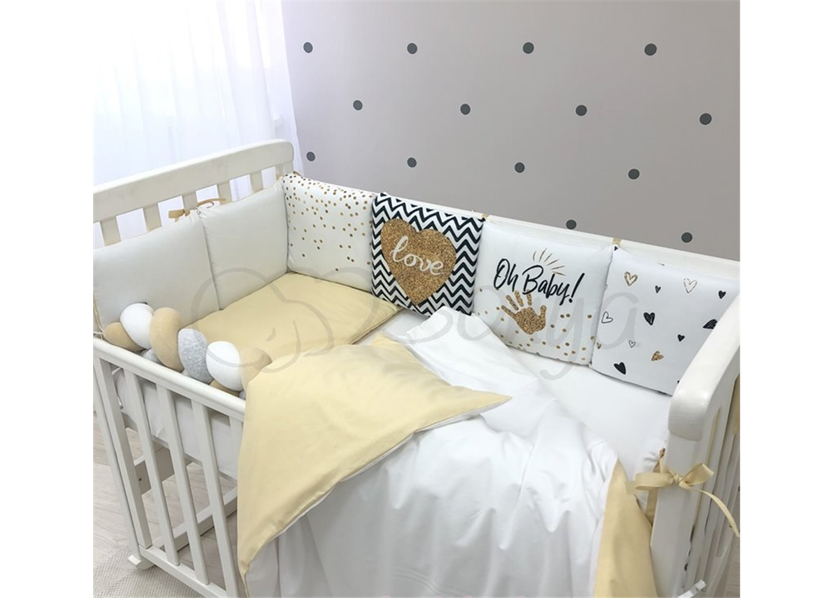 Распродажа Комплект Art Design Oh Baby золотой (6 предметов) Маленькая Соня