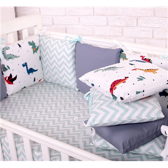 Распродажа Комплект Baby Design Dino синий (6 предметов) Маленькая Соня