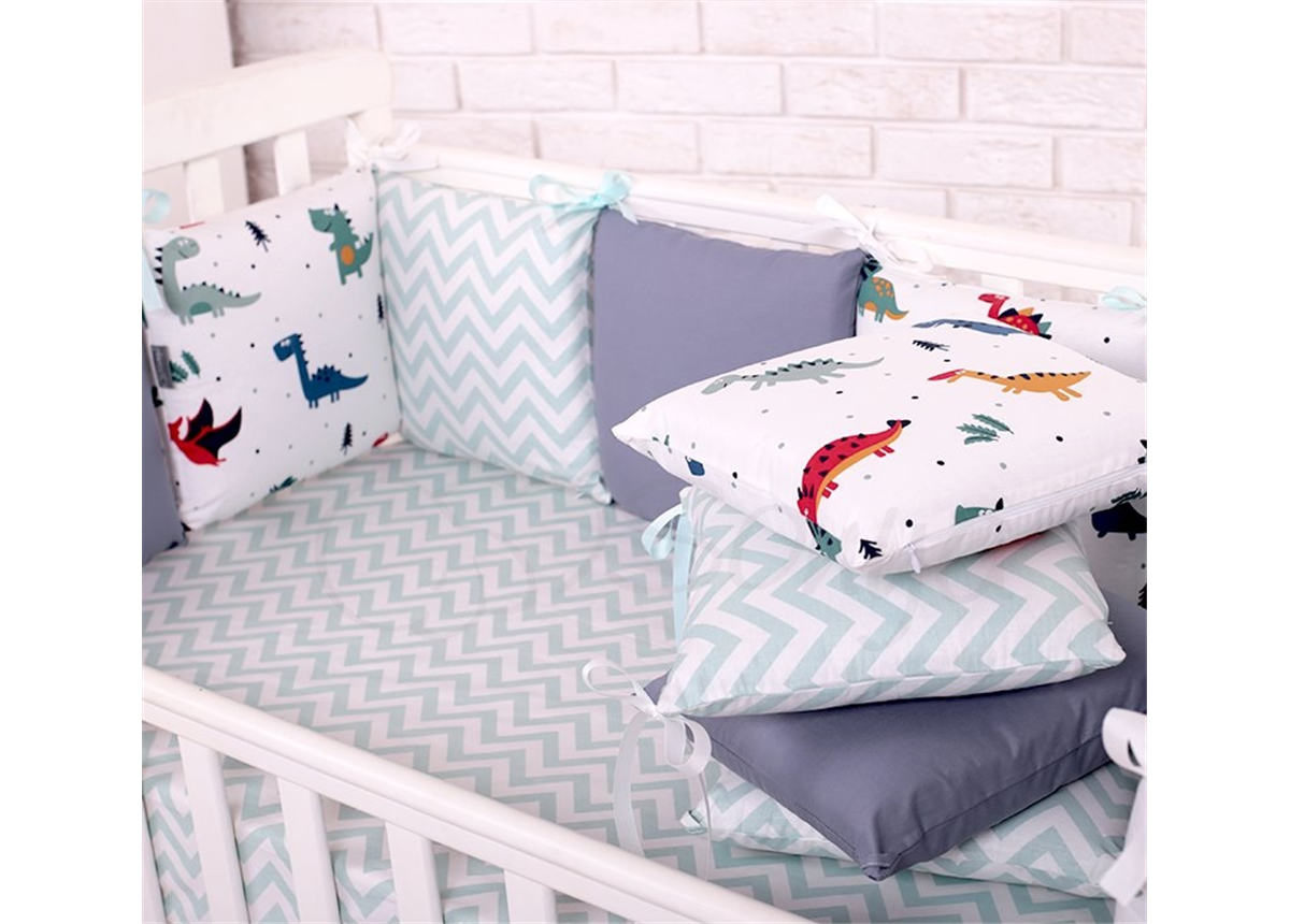 Распродажа Комплект Baby Design Dino синий (6 предметов) Маленькая Соня