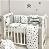 Распродажа Комплект Baby Design Stars серо-бежевый (6 предметов) Маленькая Соня