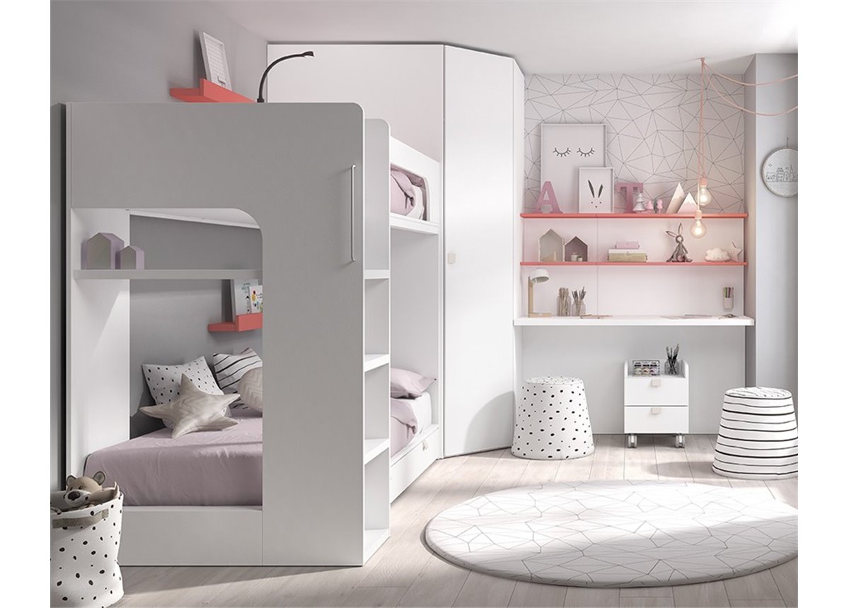 Двухъярусная кровать Венесуэла Fmebel 90x200