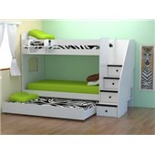 Двухъярусная кровать с дополнительным спальным местом Цюрих Fmebel