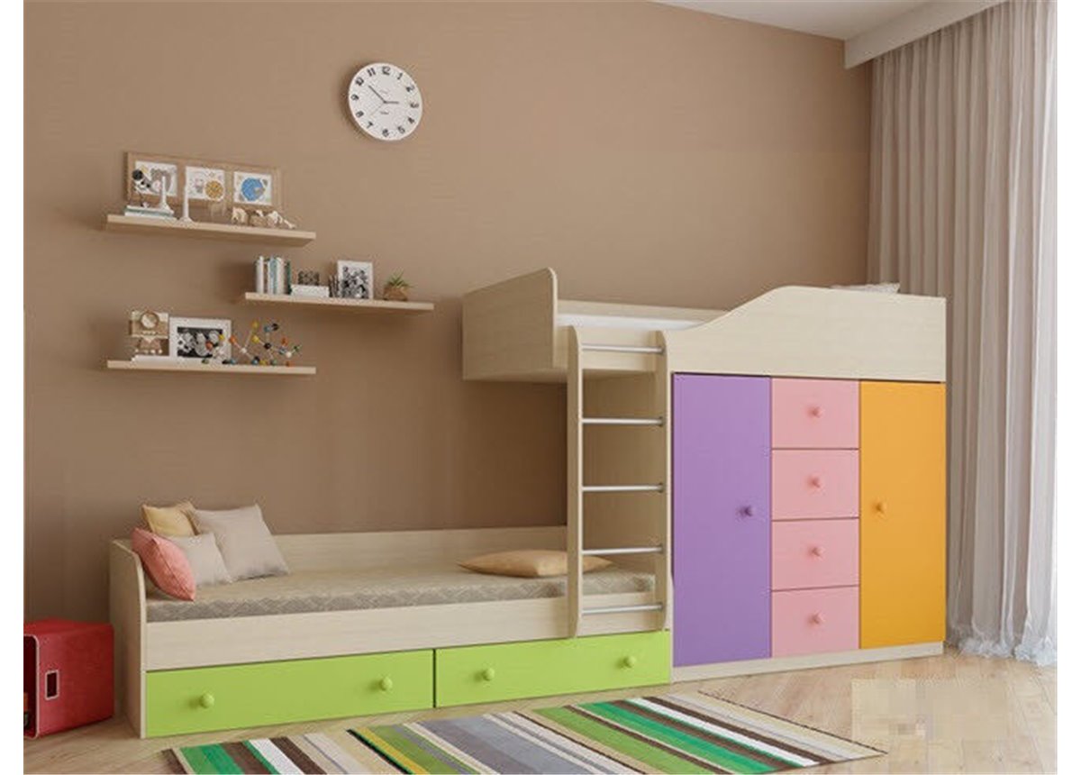 Двухъярусная кровать КЧД 104 Fmebel 