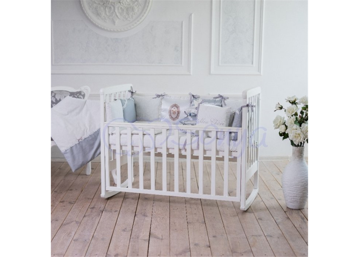 Распродажа Набор постельного белья Mon Cheri (6 предметов) серый