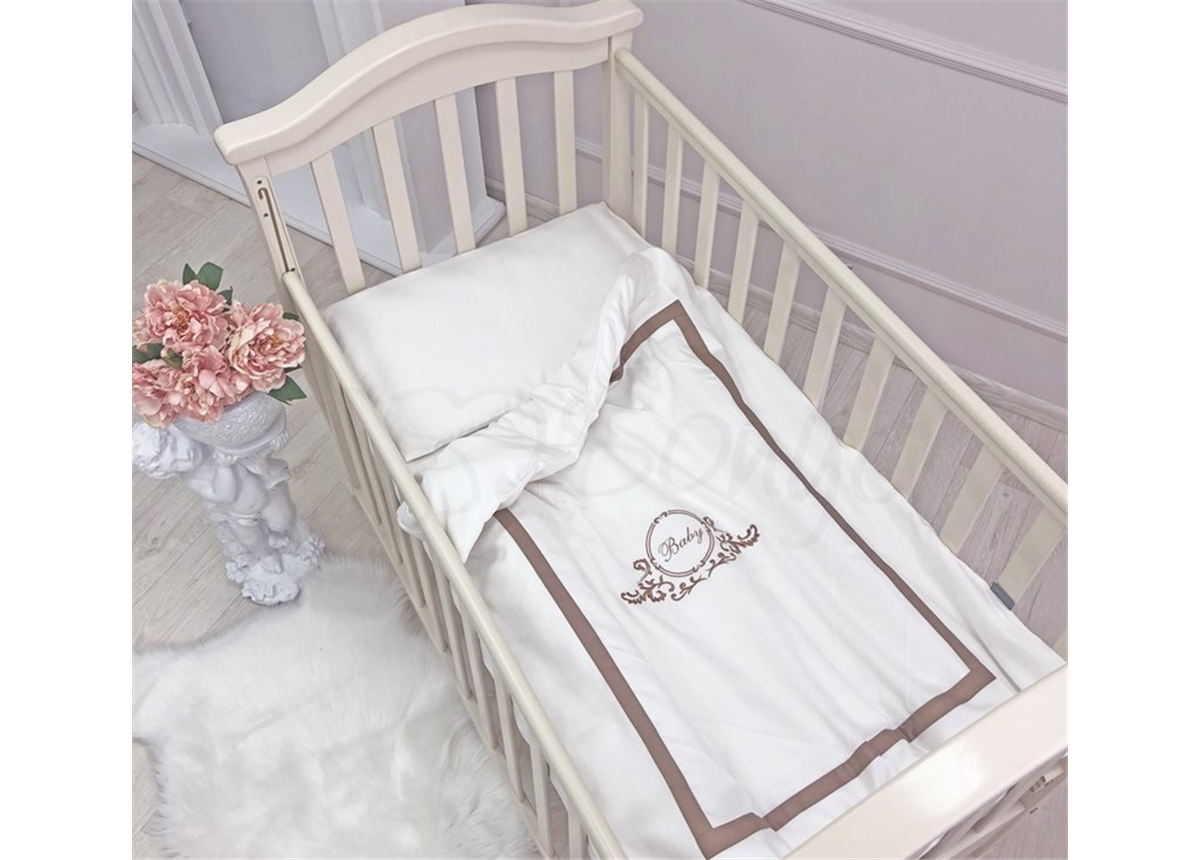 Распродажа Сменный комплект постельного белья Belissimo шоколад Маленькая Соня