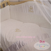Спальный комплект постельного белья Baby Chic жемчужный