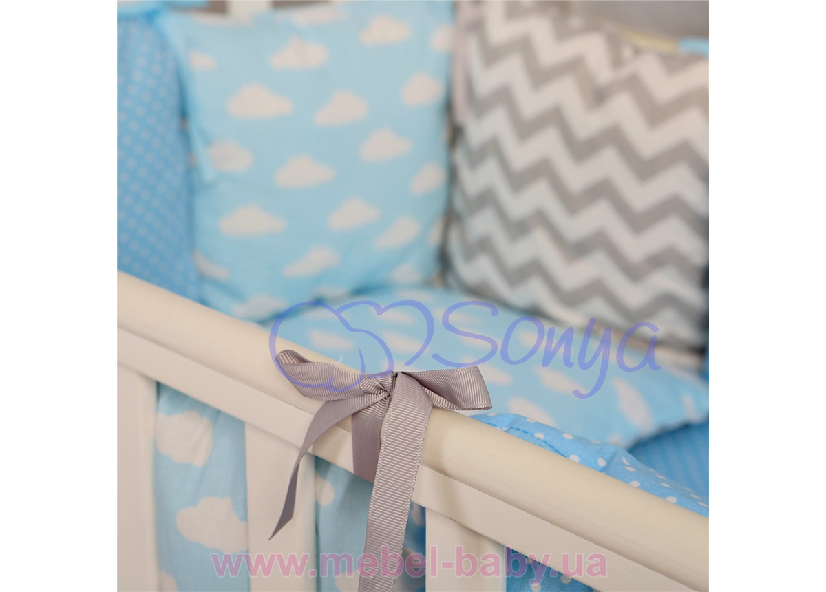 Распродажа Сменный комплект постельного белья Бейби дизайн № 12 Облака
