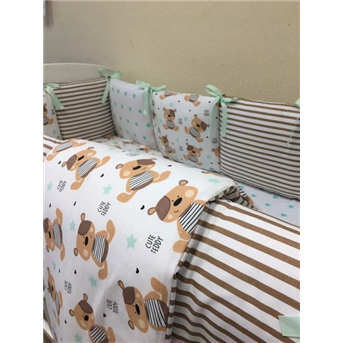 Сменный комплект постельного белья Бейби дизайн № 17 Мишки