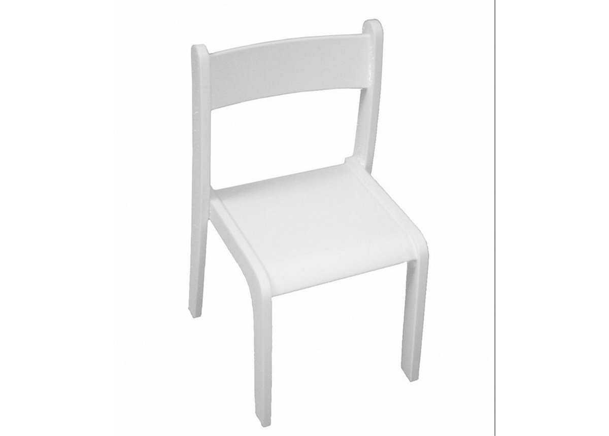 Распродажа 24_Стульчик белый Meblik