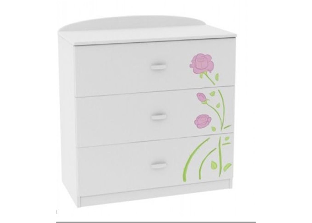 Распродажа Комод 90 Roza roz Meblik Белый