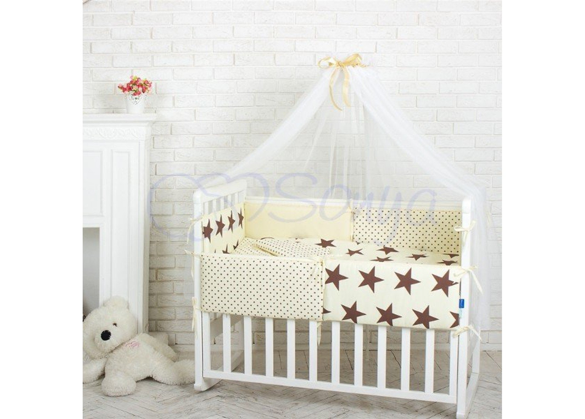 Распродажа Сменный комплект постельного белья Бейби дизайн звезды