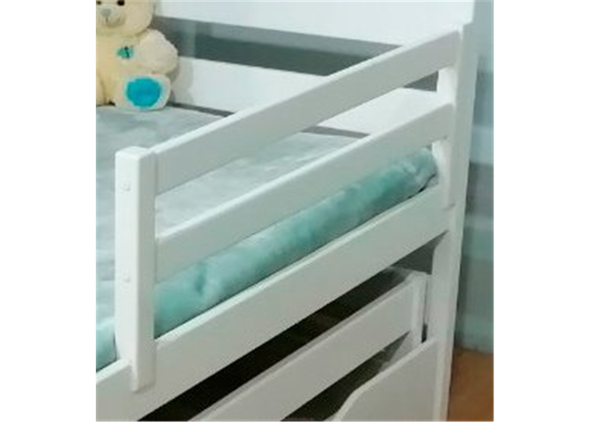 Защитный бортик (массив) Луна белый