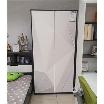 Распродажа 12 Шкаф двухдверный 100 серия Triangle Grey К-2 люкс
