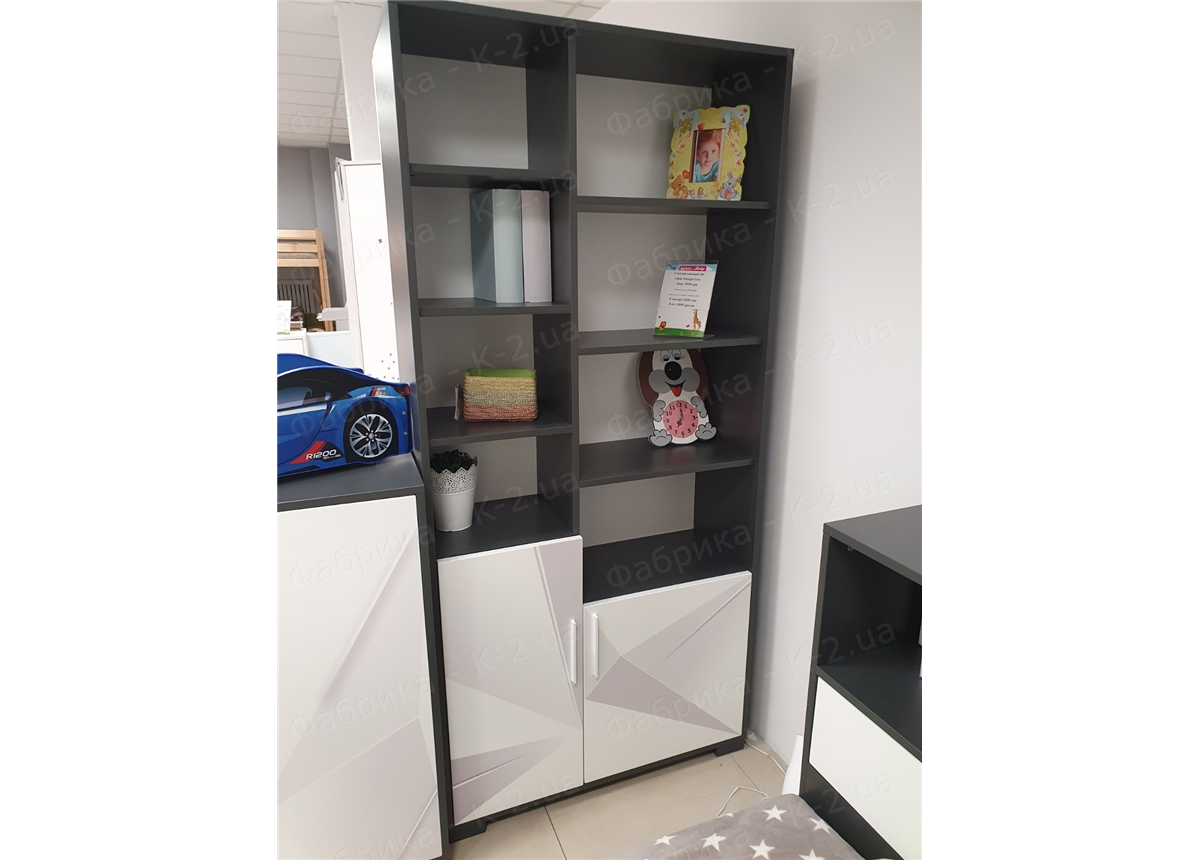 Распродажа 9 Стеллаж высокий 100 серия Triangle Grey  К-2 люкс