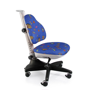 Кресло Mealux Conan BB (арт.Y-317 BB) обивка синяя с жучками