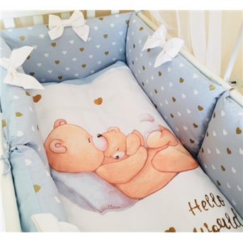 Распродажа Комплект Happy Baby мальчик голубой (6 предметов) Маленькая Соня