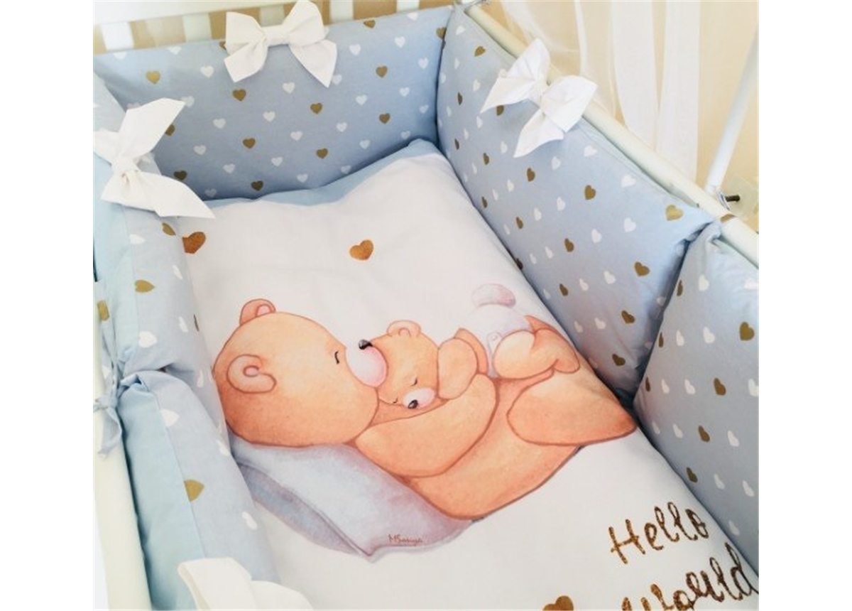 Распродажа Комплект Happy Baby мальчик голубой (6 предметов) Маленькая Соня