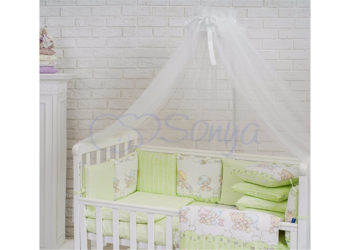 Балдахин Baby Design белый Маленькая Соня