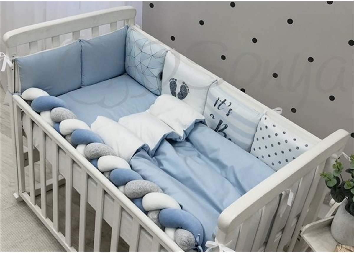 Комплект Art Design Геометрия голубая (6 предметов) Маленькая Соня