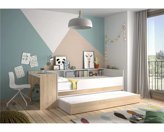 Кровать с дополнительным спальным местом Венерсборг Fmebel 80x190