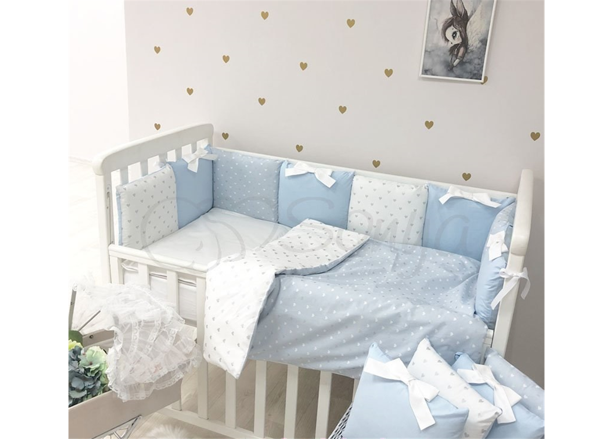 Распродажа Комплект Shine Сердечко (6 предметов) Маленькая Соня Голубой